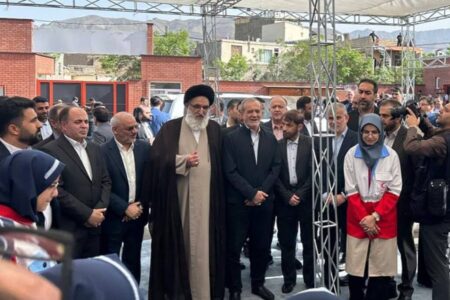 رئیس‌جمهور وارد استان البرز شد