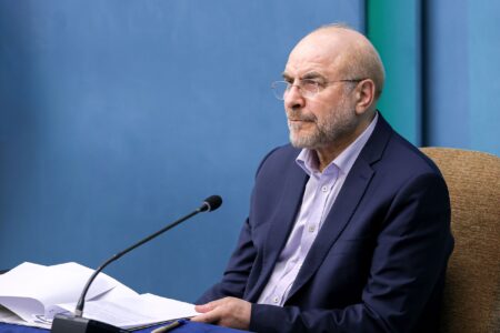 تاکید رئیس مجلس بر همراهی قوا برای حل مشکلات کشور