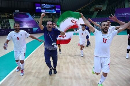 قهرمانی فوتسال ایران در بازی‌های کشورهای اسلامی با شکست سنگین مراکش