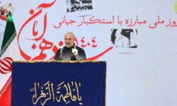 قالیباف در راهپیمایی ۱۳ آبان: ملت ایران هرگز سلطه را نمیپذیرد