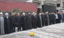 تجدید میثاق رئیس و مسئولان عالی قضایی با آرمان‌های بنیانگذار جمهوری اسلامی ایران با حضور یادگار امام