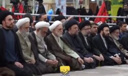 مراسم سی‌وهفتمین سالگرد ارتحال امام خمینی(س) برگزار شد