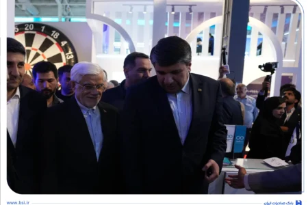 میزبانی بانک صادرات ایران از معاون اول رئیس‌جمهور در نمایشگاه الکامپ